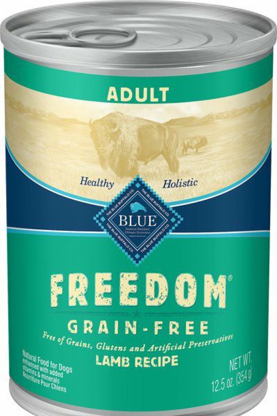 Clearance * Best Sale Blue Buffalo Freedom Adult Lamb Recipe Grain-Free Canned Dog Food