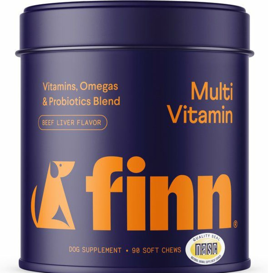 Online * Top Selling Finn Multi Vitamin Dog Supplement, 90 Count