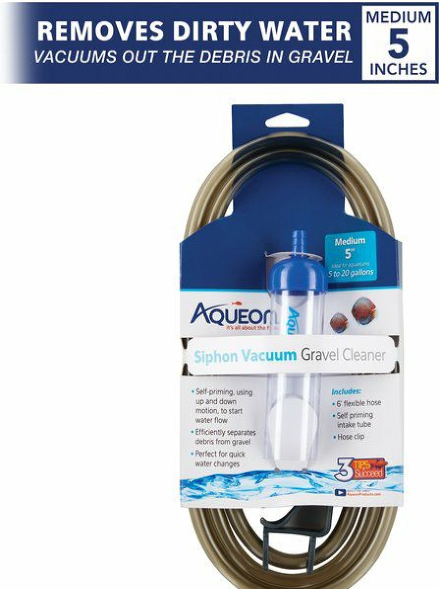 Hot * Hot Sale Aqueon Aquarium Siphon Vacuum Aquarium Gravel Cleaner, 5-In