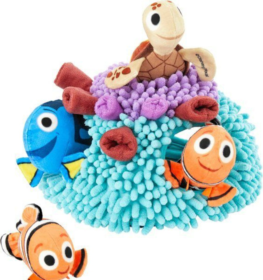 Best * Popular Pixar Finding Nemo'S Anemone Hide & Seek Puzzle Plush Squeaky Dog Toy