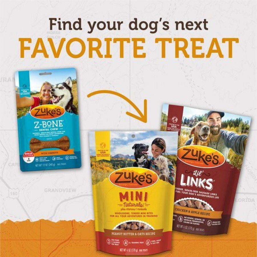 Hot * Zukes Best Sale Zuke'S Z-Bones With Carrots Rawhide-Free Dental Dog Treats