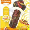 Hot * Limited Edition Nylabone Rubberchew Flavor Frenzy Bacon Cheeseburger Flavored Dog Chew Toy