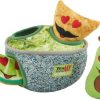 New * Excellent Frisco Guacamole Bowl Hide & Seek Puzzle Plush Squeaky Dog Toy