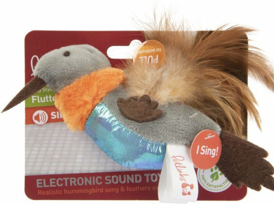 Wholesale * Large Choice Petlinks Flutter Singer Hummingbird Cat Toy With Catnip