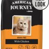 Best * Best Quality American Journey Indoor Recipe With Chicken Grain-Free Dry Cat Food, 12-Lb Bag