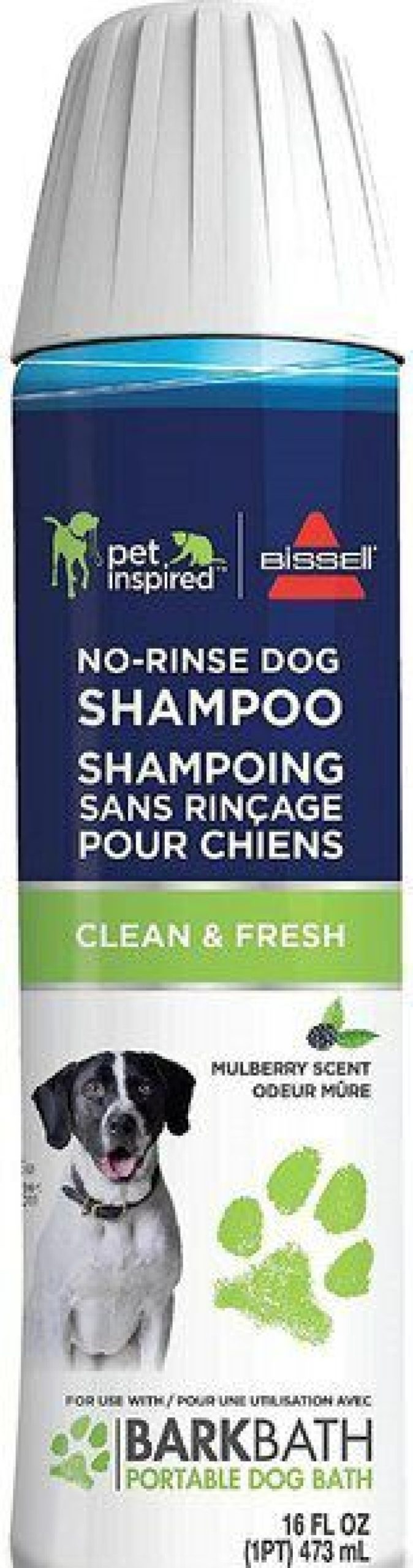 Clearance * Popular Bissell Barkbath Clean & Fresh No Rinse Dog Shampoo, 16-Oz Bottle, 2-Pack