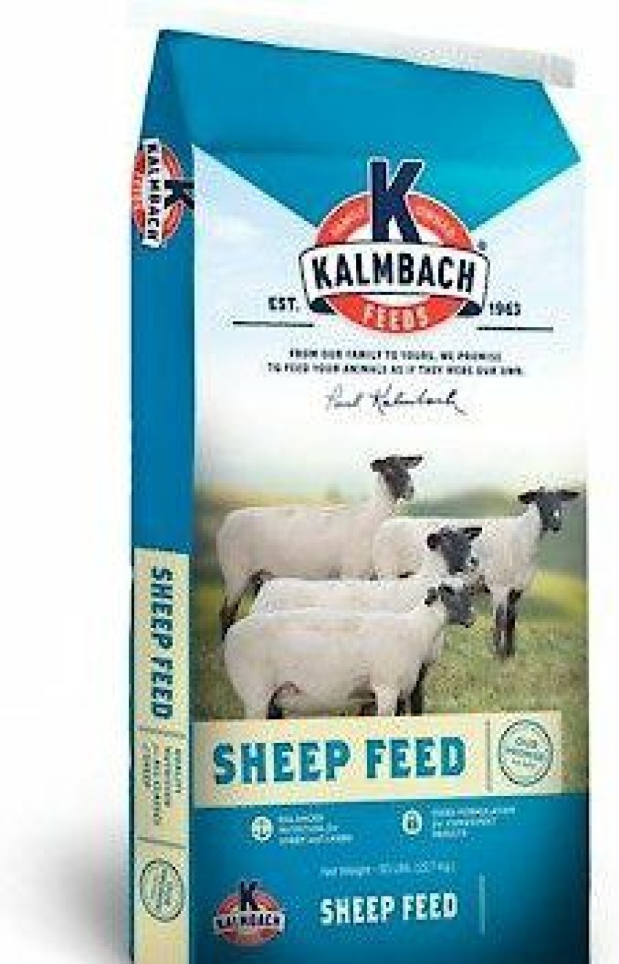 New * Excellent Kalmbach Feeds 16% Ewe Builder Pellets Sheep Feed, 50-Lb Bag