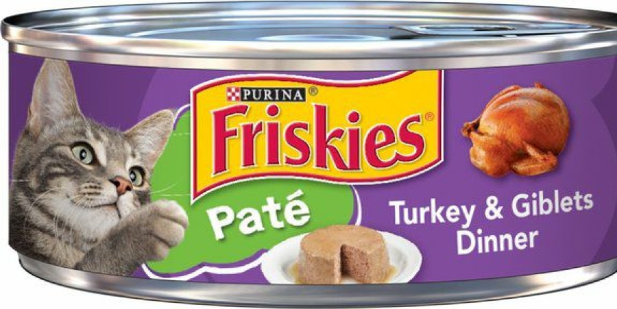 Wholesale * Low Price Friskies Classic Pate Turkey & Giblets Dinner Canned Cat Food, 5.5-Oz, Case Of 24