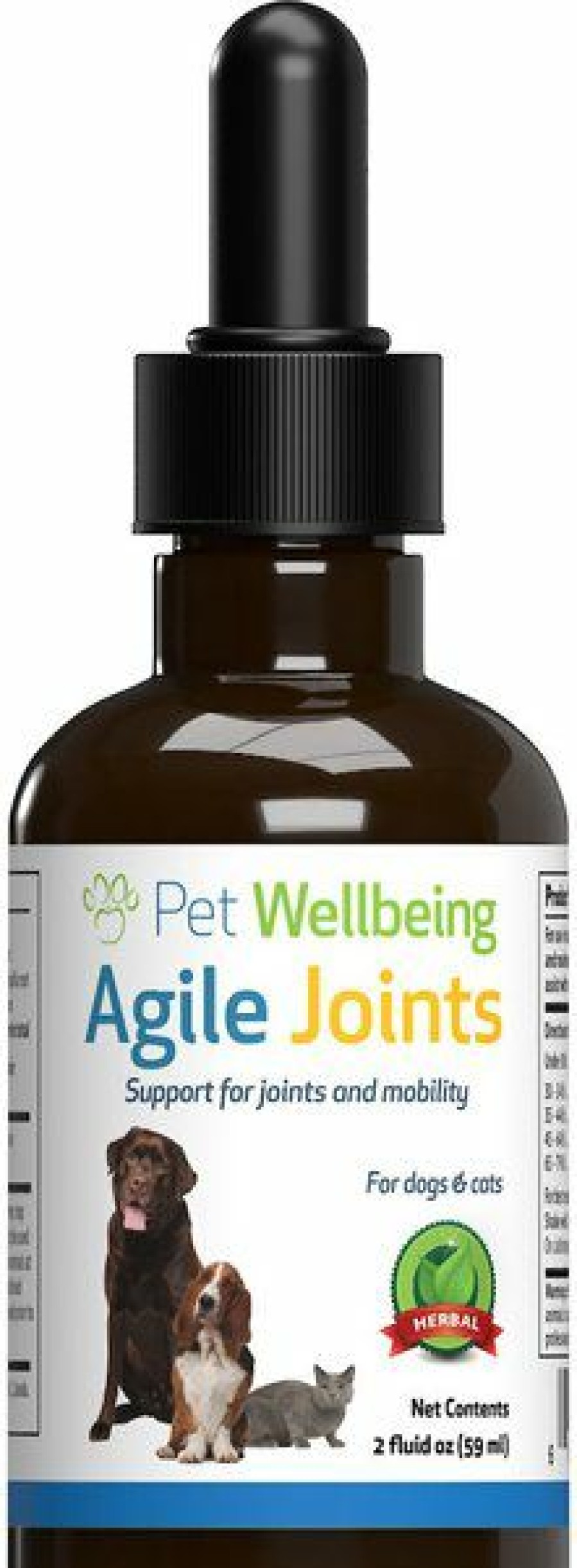 New * Hot Sale Pet Wellbeing Agile Joints Bacon Flavored Liquid Joint Supplement For Dogs & Cats