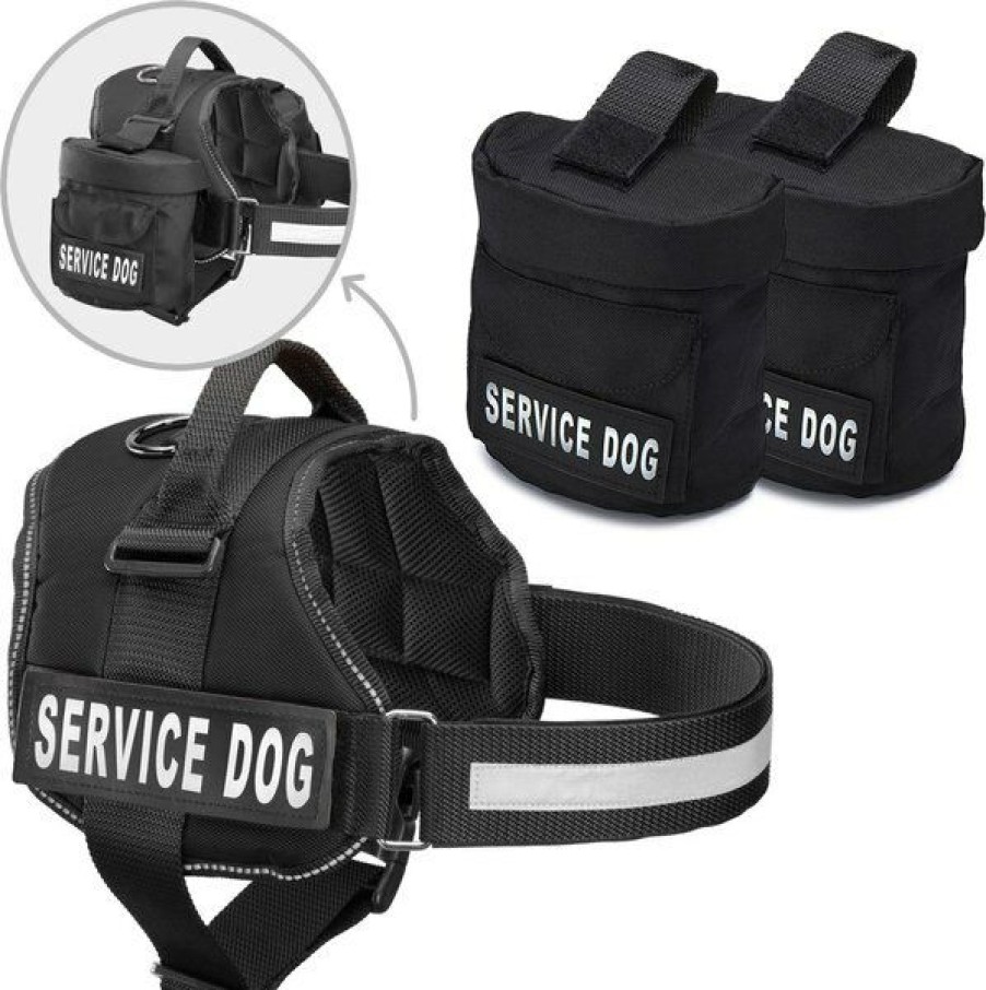 Online * Good Quality Industrial Puppy Service Dog Dog Harness & Backpacks