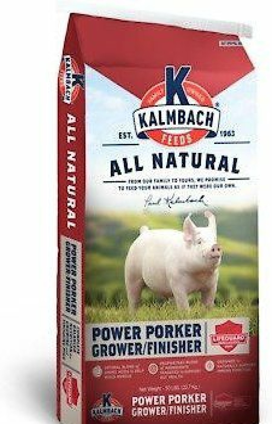 Online * Excellent Kalmbach Feeds Power Porker Grower & Finisher Pig Feed, 50-Lb Bag