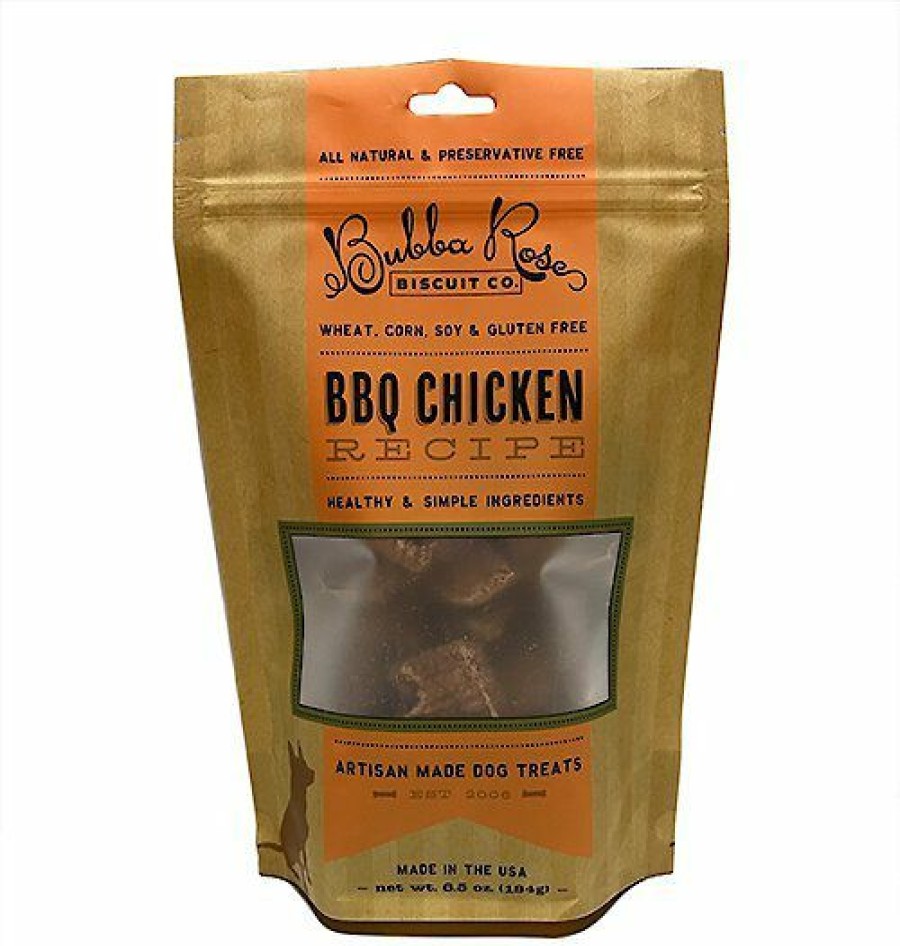 New * Discount Bubba Rose Biscuit Co. Bbq Chicken Dog Treats, 6.5-Oz Bag