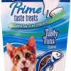 New * Good Quality Prime Taste Treats Dental Tasty Tuna Flavor Cat Treats, 2.1-Oz Bag