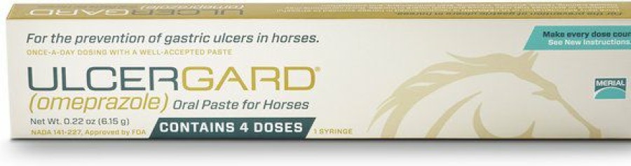 Clearance * Limited Edition Ulcergard (Omeprazole) Gastric Ulcer Oral Paste Horse Treatment, 1 Syringe, .22-Oz Syringe