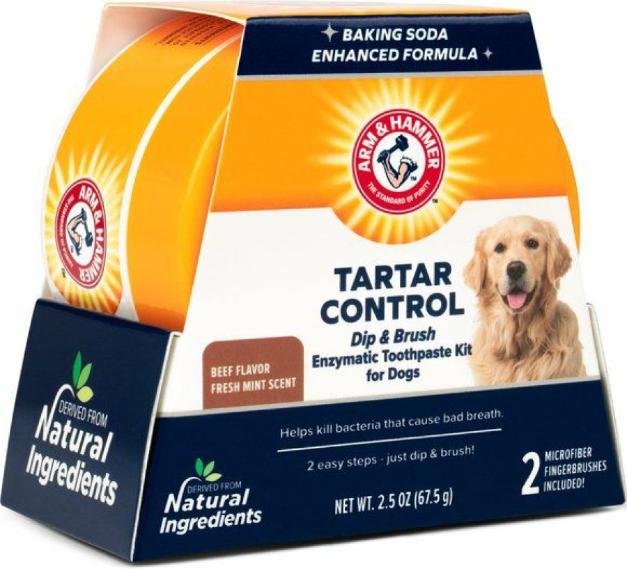 Online * Low Price Arm & Hammer Tartar Control Dog Dental Kit