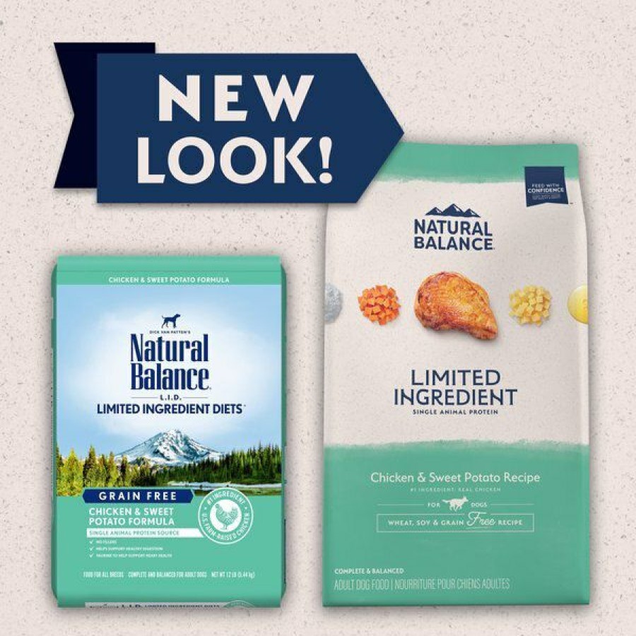 Clearance * Popular Natural Balance Limited Ingredient Grain-Free Chicken & Sweet Potato Recipe Dry Dog Food