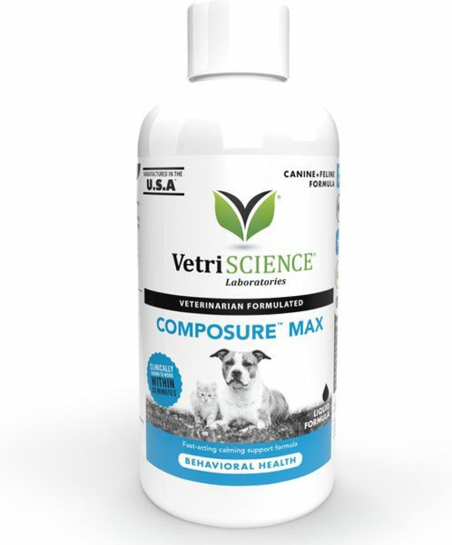 Wholesale * 100% Guarantee Vetriscience Composure Liquid Calming Supplement For Cats & Dogs, 8-Oz Bottle