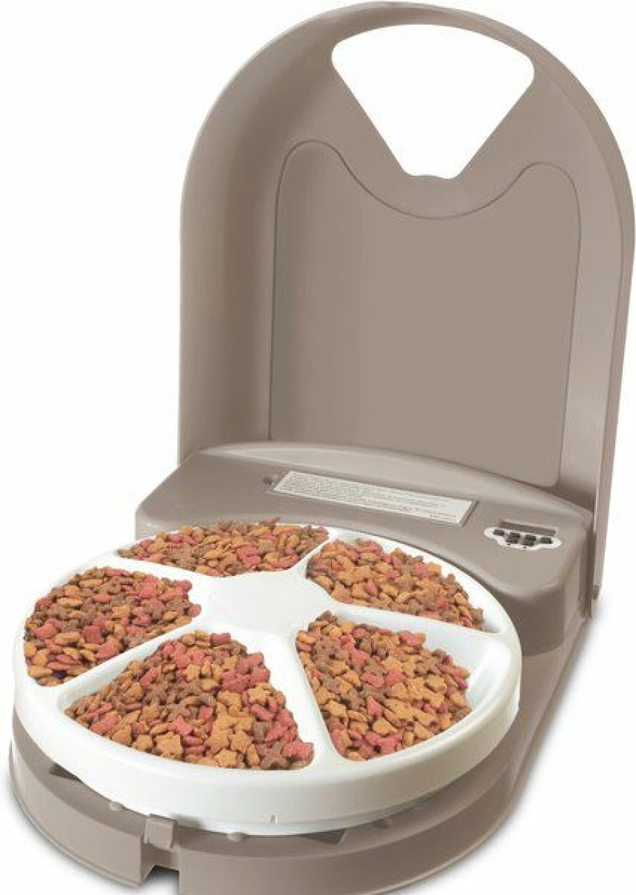 Best * Excellent Petsafe Eatwell 5-Meal Automatic Dog & Cat Feeder