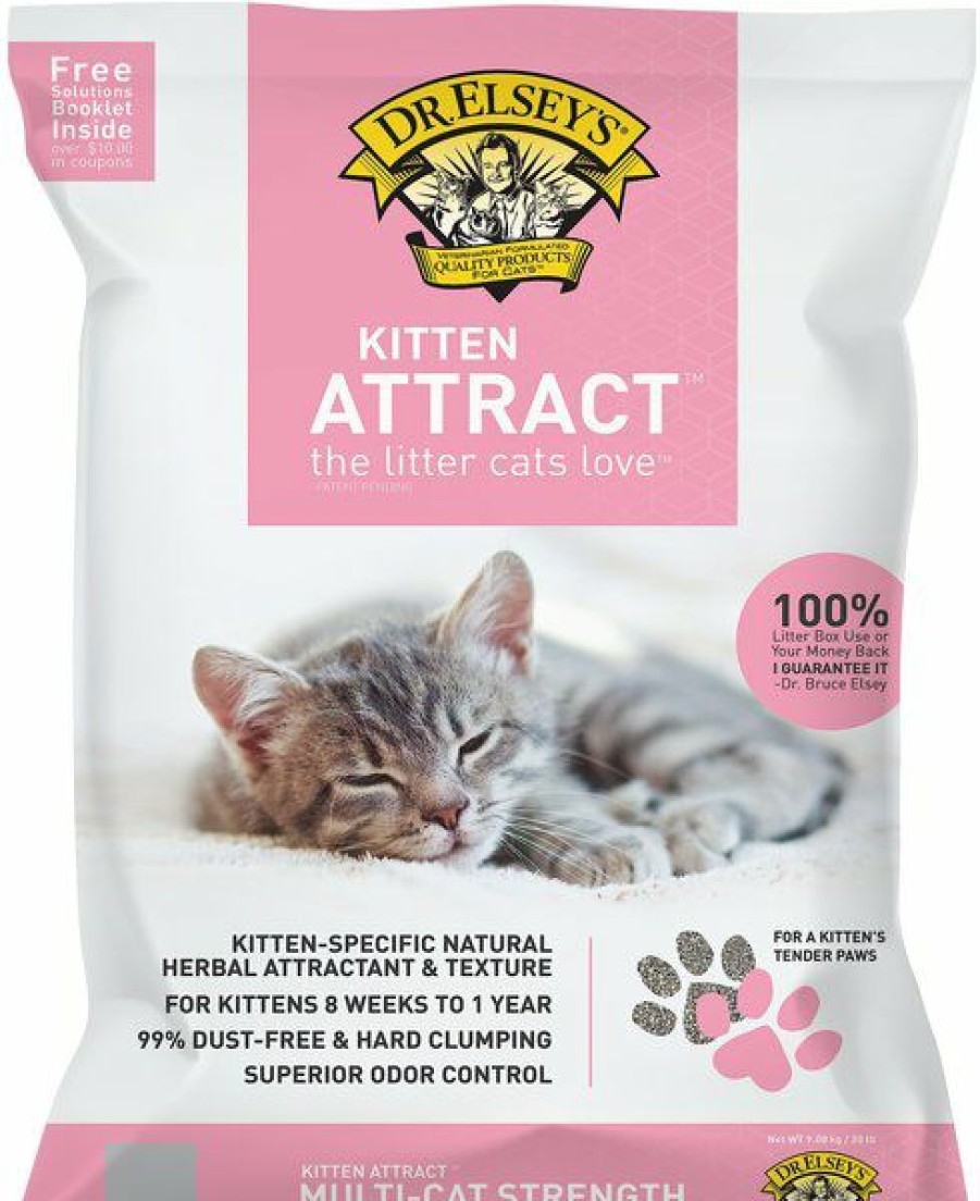 Hot * Blue Buffalo|Dr Elseys Hot Sale Bundle: Blue Buffalo Baby Blue Healthy Growth Formula Grain-Free High Protein Variety Pack Kitten Wet Food, 3-Oz Can, Case Of 6 + Dr. Elsey'S Kitten Attract Clumping Clay Cat Litter, 20-Lb Bag